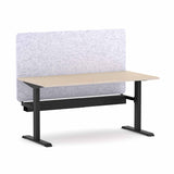 Bentley Fixed Straight Workstation with AcoustiQ Screen