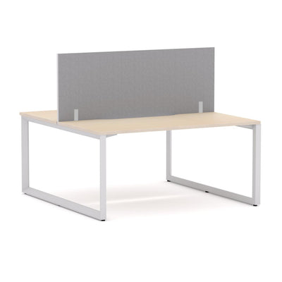 White / Nordic Maple / W1200mm x D750mm w/ Scallop