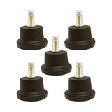 Pack Of 5 Rubber Chair Glides