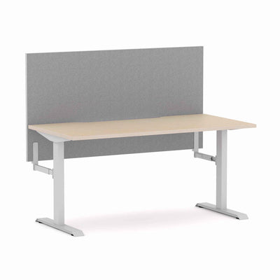 White Frame/Nordic Maple / None / W1200mm x D750mm w/ Scallop