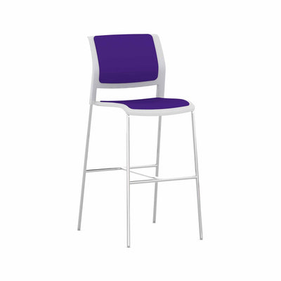 Plum / Fully Upholstered / White