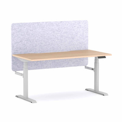 White Frame/New Oak Ravine / None / W1200mm x D750mm w/ Scallop