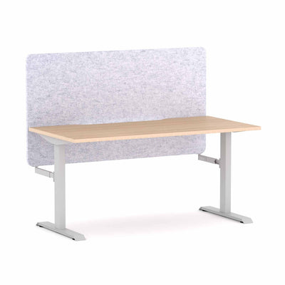White Frame/New Oak Ravine / None / W1200mm x D750mm w/ Scallop