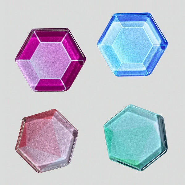 Strong Hex Magnets - Pack of 4
