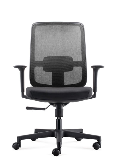 Black / No Headrest