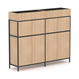 Credenza 4 - Rhodes Modular Shelf 2-Bay Credenza