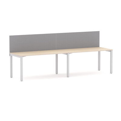 White / Nordic Maple / W1200mm x D600mm