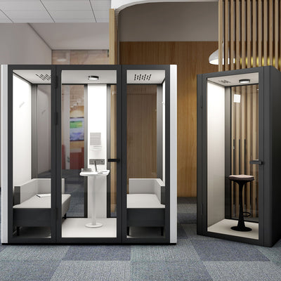 B.Quiet 2-4 Person Acoustic Meeting Pod