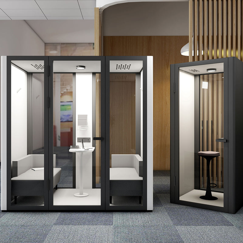 B.Quiet 2-4 Person Acoustic Meeting Pod