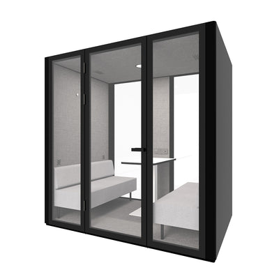 B.Quiet 2-4 Person Acoustic Meeting Pod