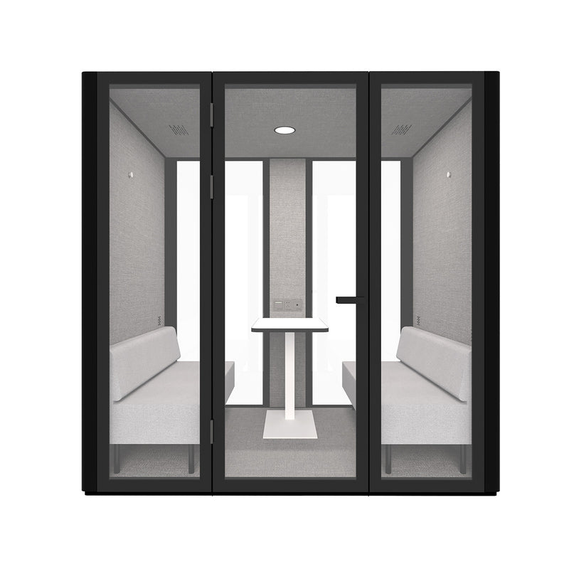B.Quiet 2-4 Person Acoustic Meeting Pod