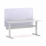Bentley Fixed Straight Workstation with AcoustiQ Screen