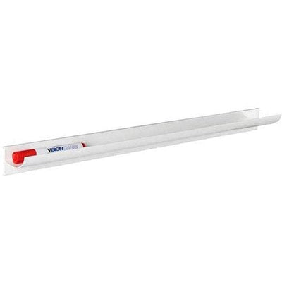 PEN TRAY 600MM MAGNETIC WHITE REMOVABLE