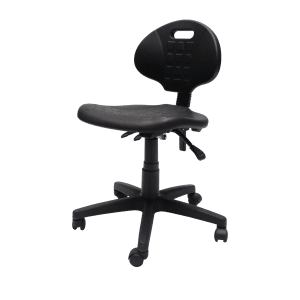 Black Lab Gas Lift Chair Ergonomic