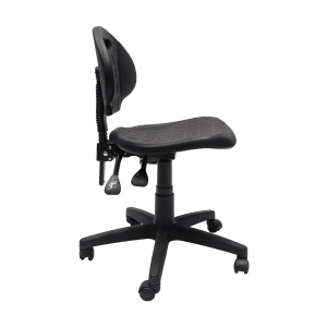 Black Lab Gas Lift Chair Ergonomic