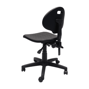 Black Lab Gas Lift Chair Ergonomic