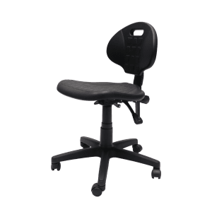 Black Lab Gas Lift Chair Ergonomic