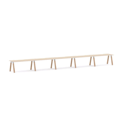 Solid Oak With White Housing / Nordic Maple / W1500mm x D800mm