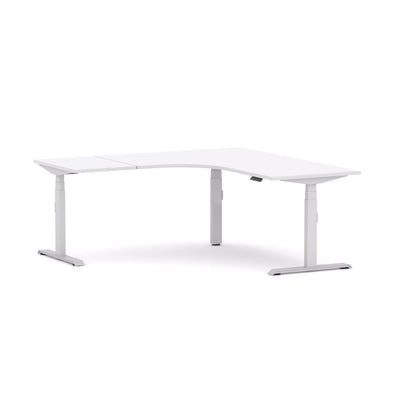 White Frame/Studio White / None / W1800x1800mm x D750mm (Left Hand Return)