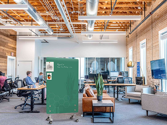 Quiet Mobile Glassboard