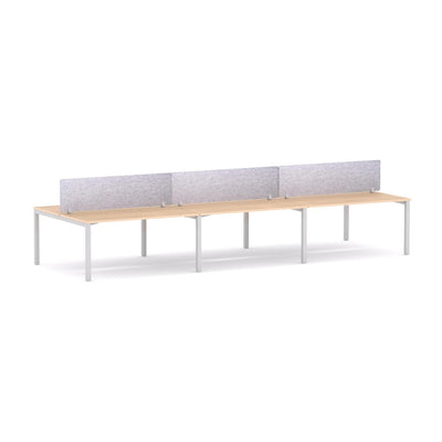 White / New Oak Ravine / W1200mm x D600mm