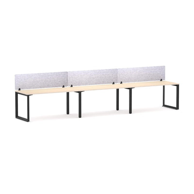 Black / Nordic Maple / W1200mm x D600mm