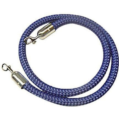 Barrier Rope Blu Chrome Ends1.5M