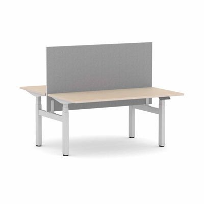 White Frame/Nordic Maple / None / W1200mm x D600mm