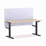 Bentley 3C/2M Electric Straight Workstation with AcoustiQ Screen
