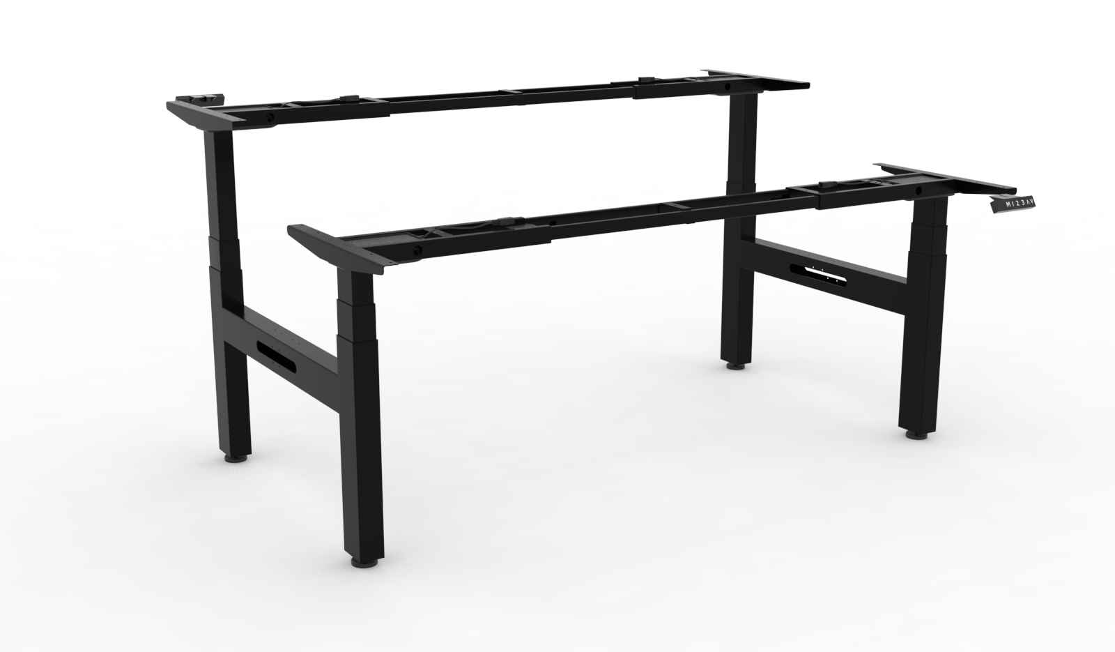 Boost Plus Electric Height Adjustable Back To Back Frame