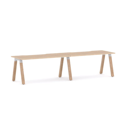 White / Classic Oak / W1200mm x D750mm