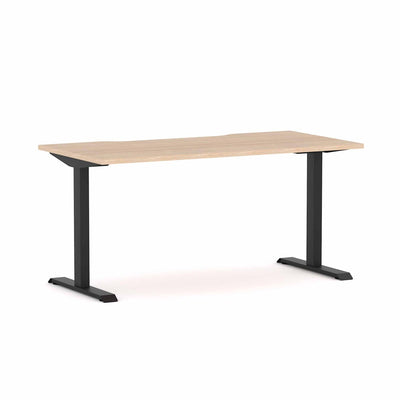 Black Frame/Classic Oak / None / W1200mm x D750mm w/ Scallop