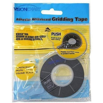 LINING TAPE ADHESIVE BLK 3MMx13M