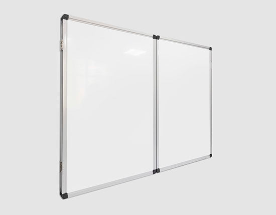 closed feature of cabinet whiteboard