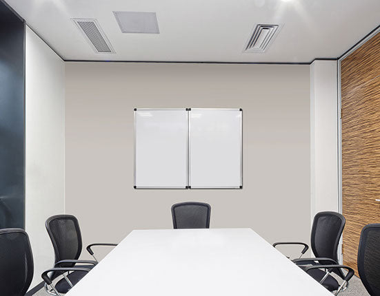 closed cabinet whiteboard