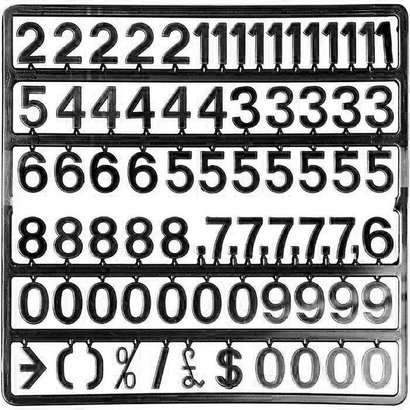 Executive Letters & Numbers