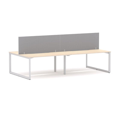 White / Nordic Maple / W1200mm x D750mm w/ Scallop