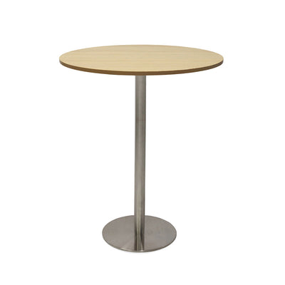 Natural Oak / Stainless Steel / 900mm Dia