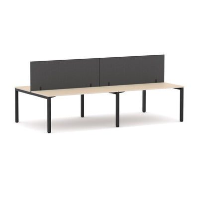 Black / Nordic Maple / W1200mm x D600mm