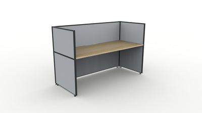 Shush30 Screen Hung 1 Person Single Sided Workstation