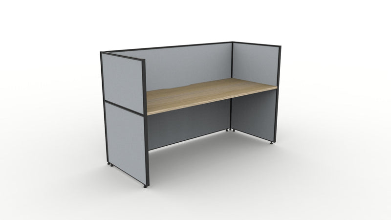 Shush30 Screen Hung 1 Person Single Sided Workstation
