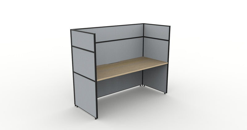 Shush30 Screen Hung Single Sided Workstations - 1500mm High Screens