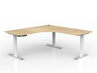 Agile Electric 2-Column 90 Degrees Workstation