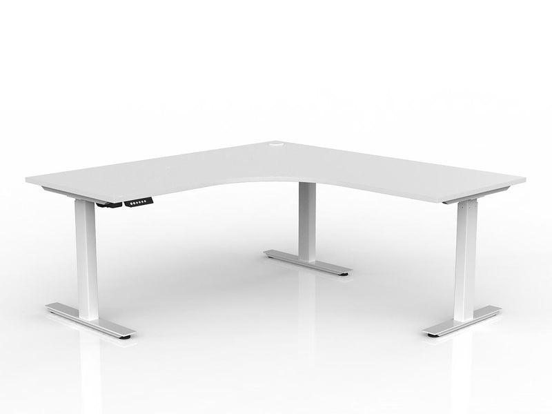 Agile Electric 2-Column 90 Degrees Workstation