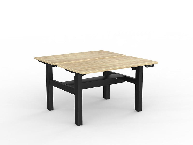 Agile 2-Column Electric Shared Desk - Cable Tray