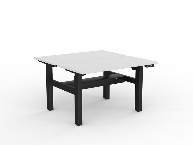 Agile 2-Column Electric Shared Desk - Cable Tray