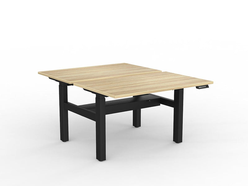Agile 2-Column Electric Shared Desk - Cable Tray
