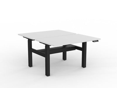 Agile 2-Column Electric Shared Desk - Cable Tray