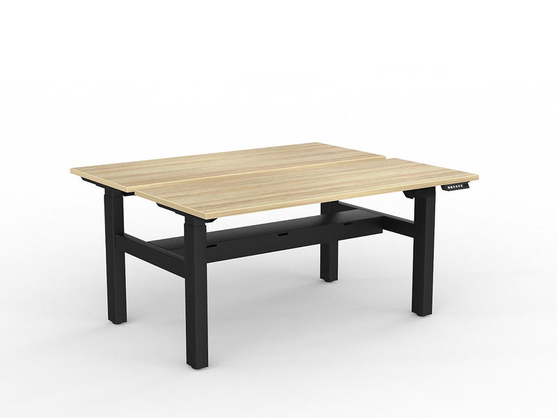 Agile 2-Column Electric Shared Desk - Cable Tray