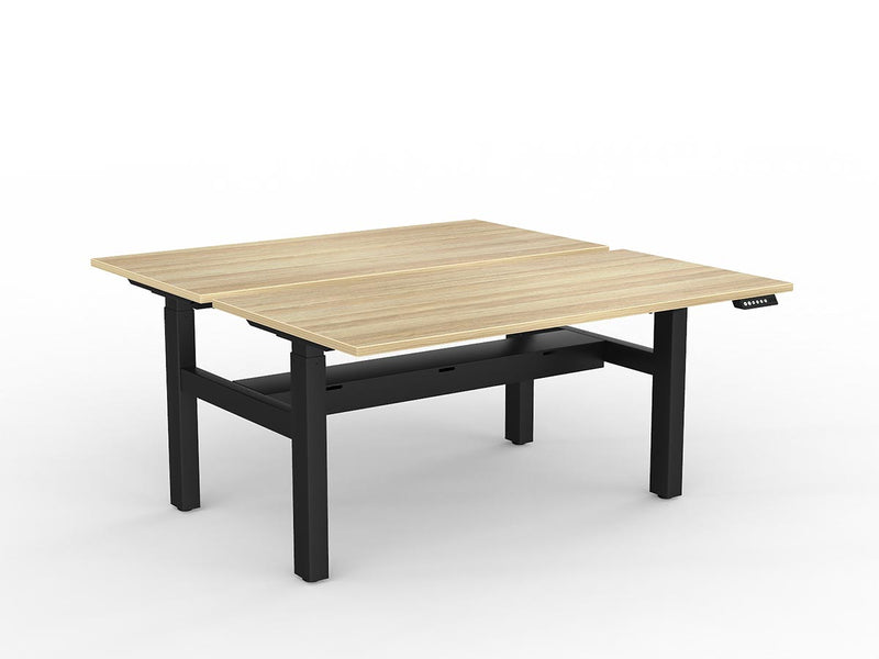 Agile 2-Column Electric Shared Desk - Cable Tray
